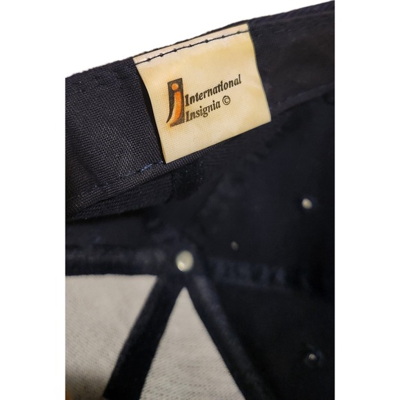 Old Course St Andrews Golf Embroidered Black Suede Baseball Cap Hat Strapback - Picture 4 of 4